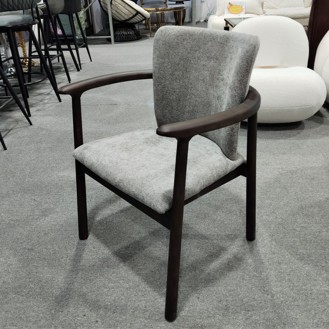Dining Chairs Velvet Cushion Seat Restaurant Chair
