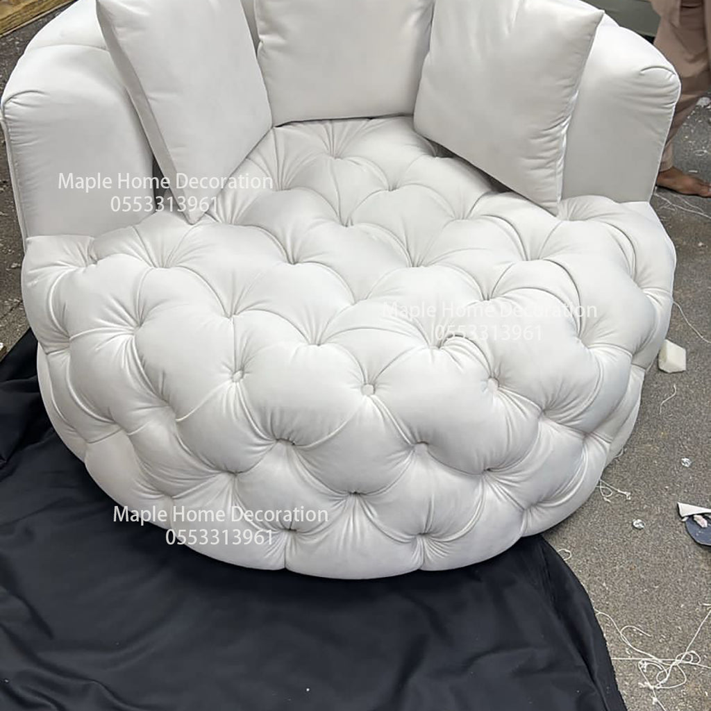 Maple Home Upholstered Sofa Set Custom Sizes & Colors,UAE-Made