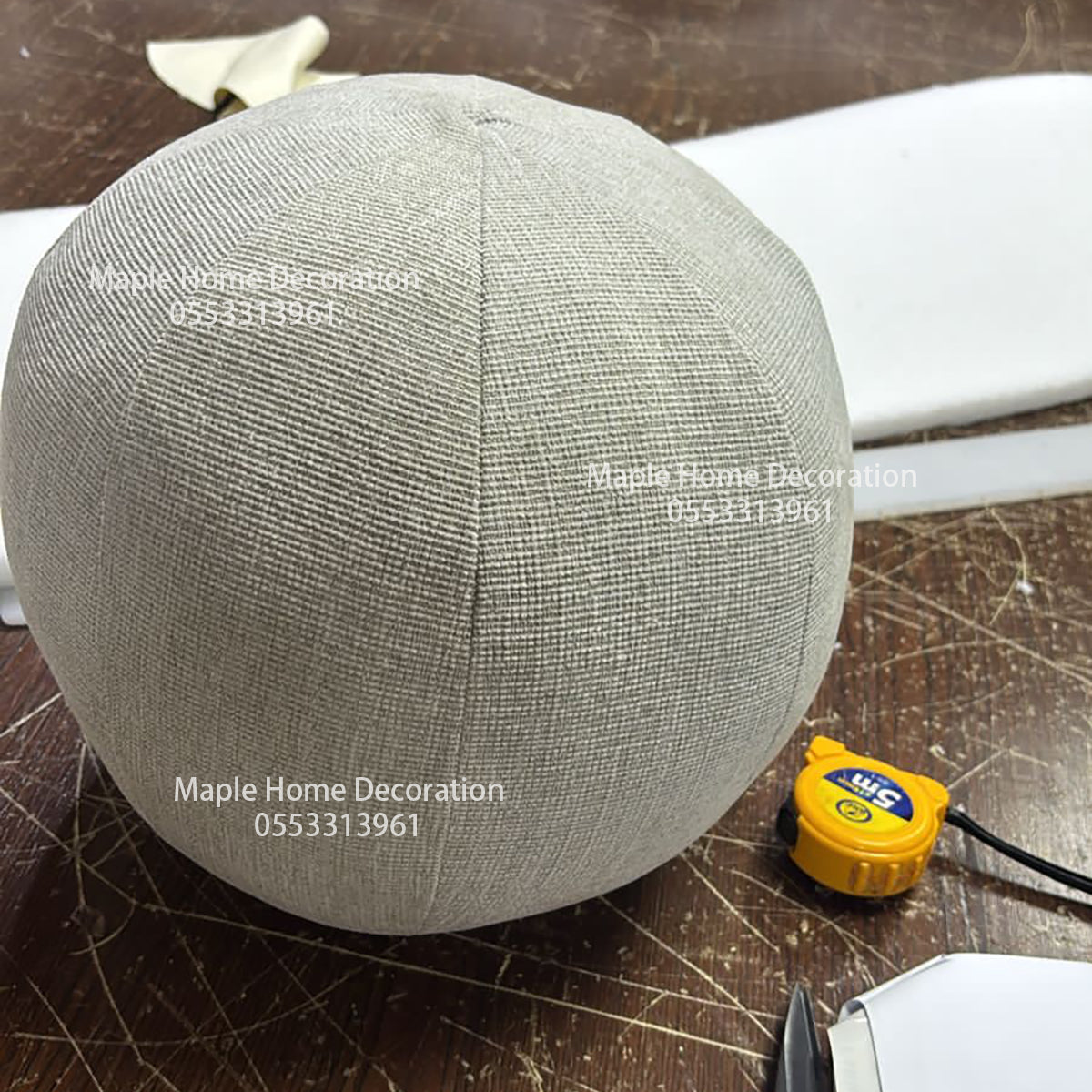 Maple Home Upholstered Sofa Set Custom Sizes & Colors,UAE-Made