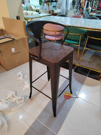 High Bar Stool 75cm Legs Stable Stylish Seating