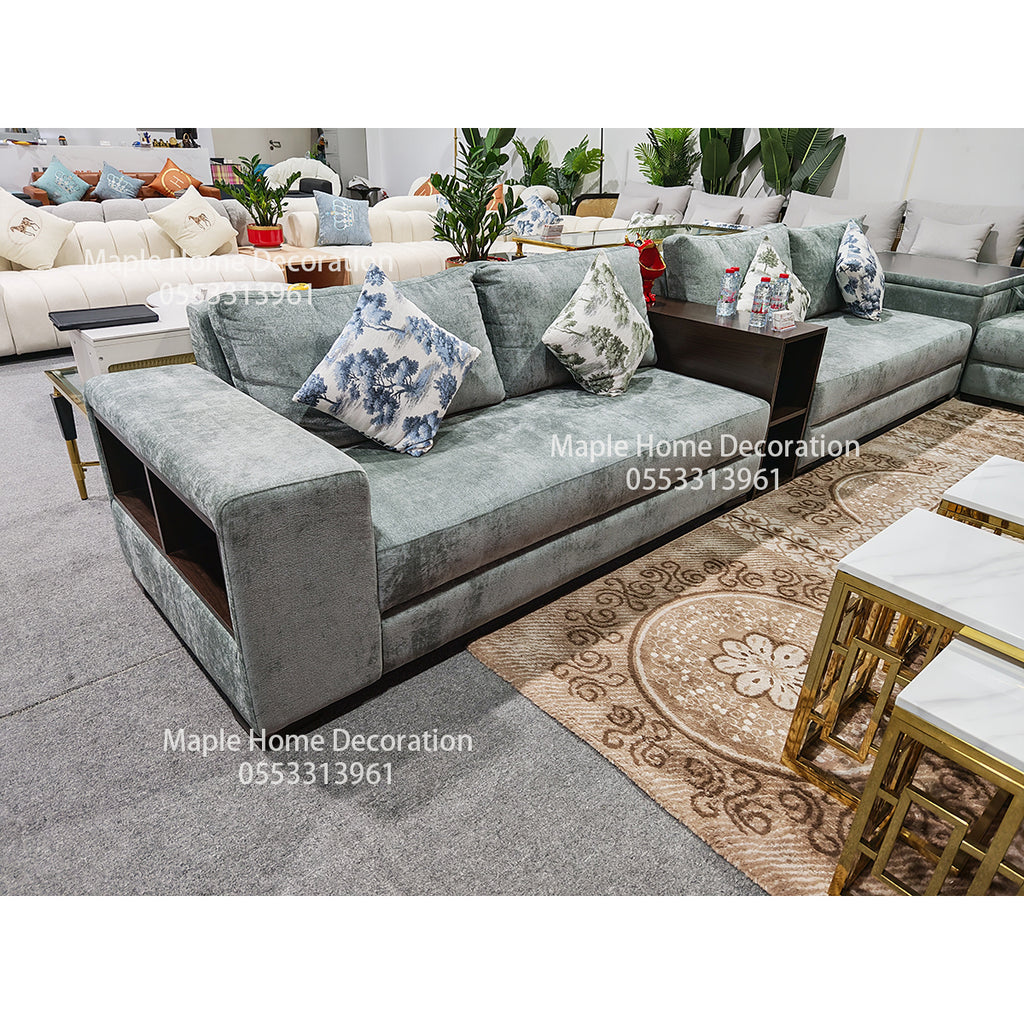 Maple Home Upholstered Sofa Set Custom Sizes & Colors,UAE-Made
