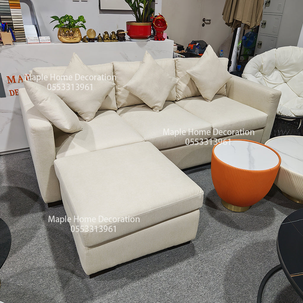 Maple Home Upholstered Sofa Set Custom Sizes & Colors,UAE-Made