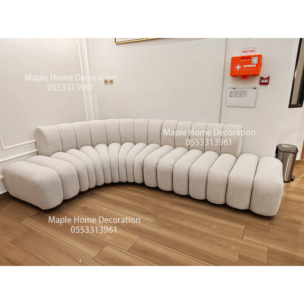 Maple Home Upholstered Sofa Set Custom Sizes & Colors,UAE-Made