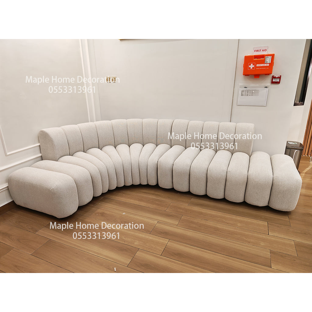 Maple Home Upholstered Sofa Set Custom Sizes & Colors,UAE-Made