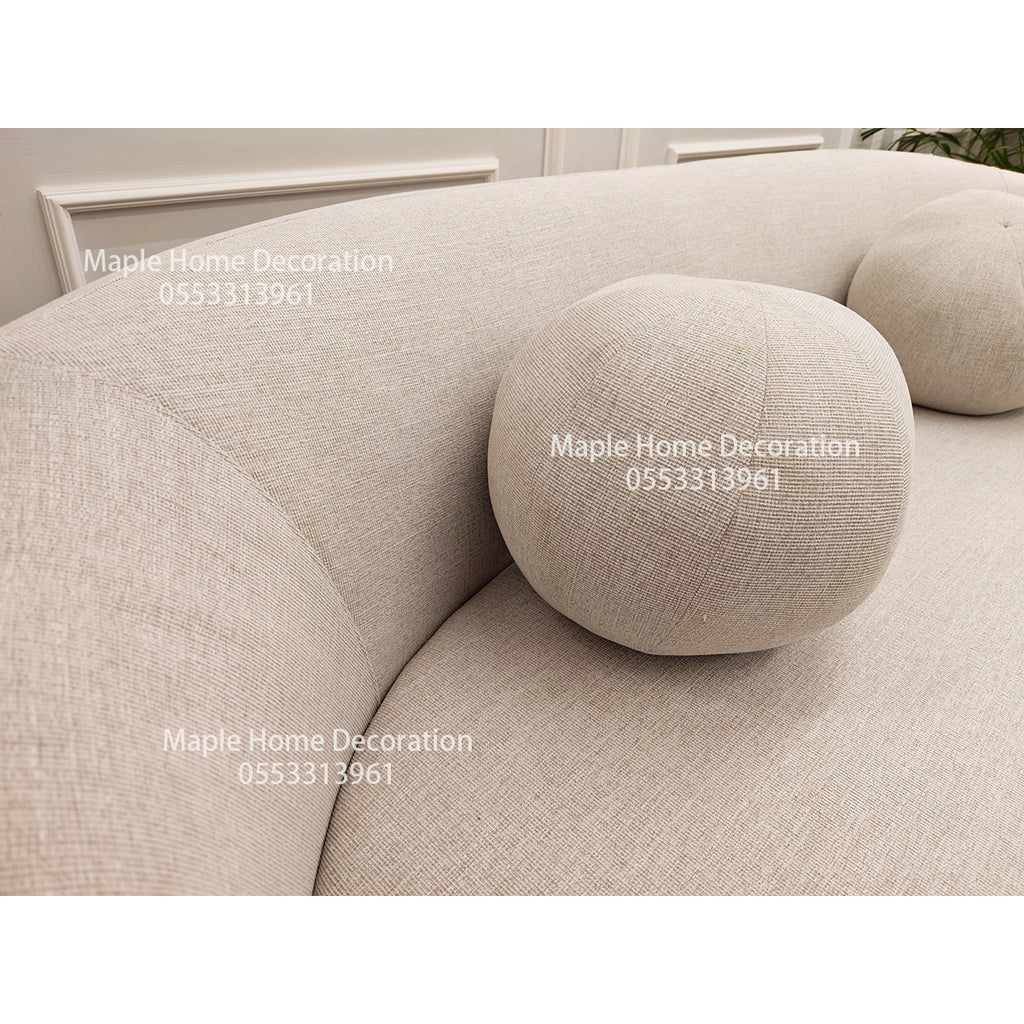 Maple Home Upholstered Sofa Set Custom Sizes & Colors,UAE-Made