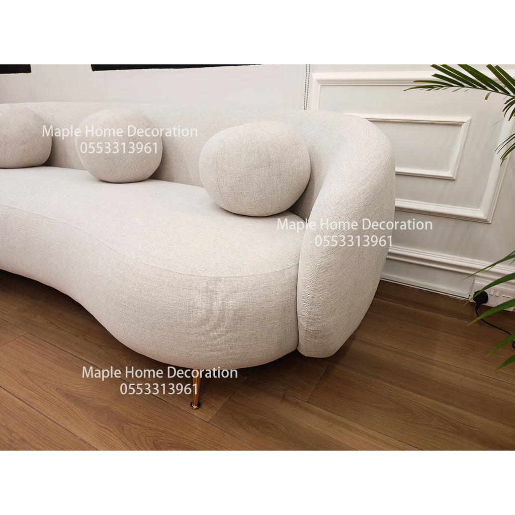 Maple Home Upholstered Sofa Set Custom Sizes & Colors,UAE-Made