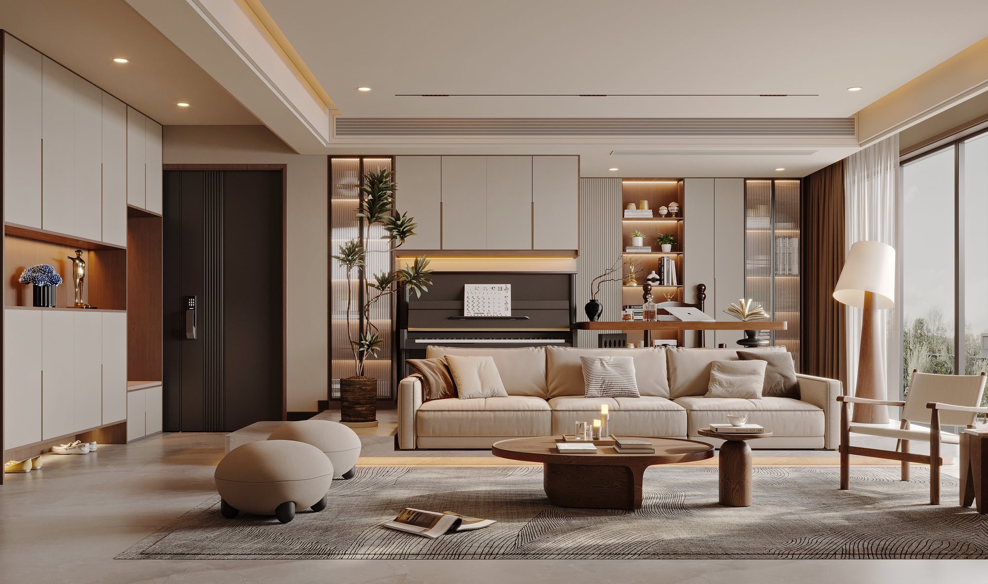 TV Background Wall Customization-3