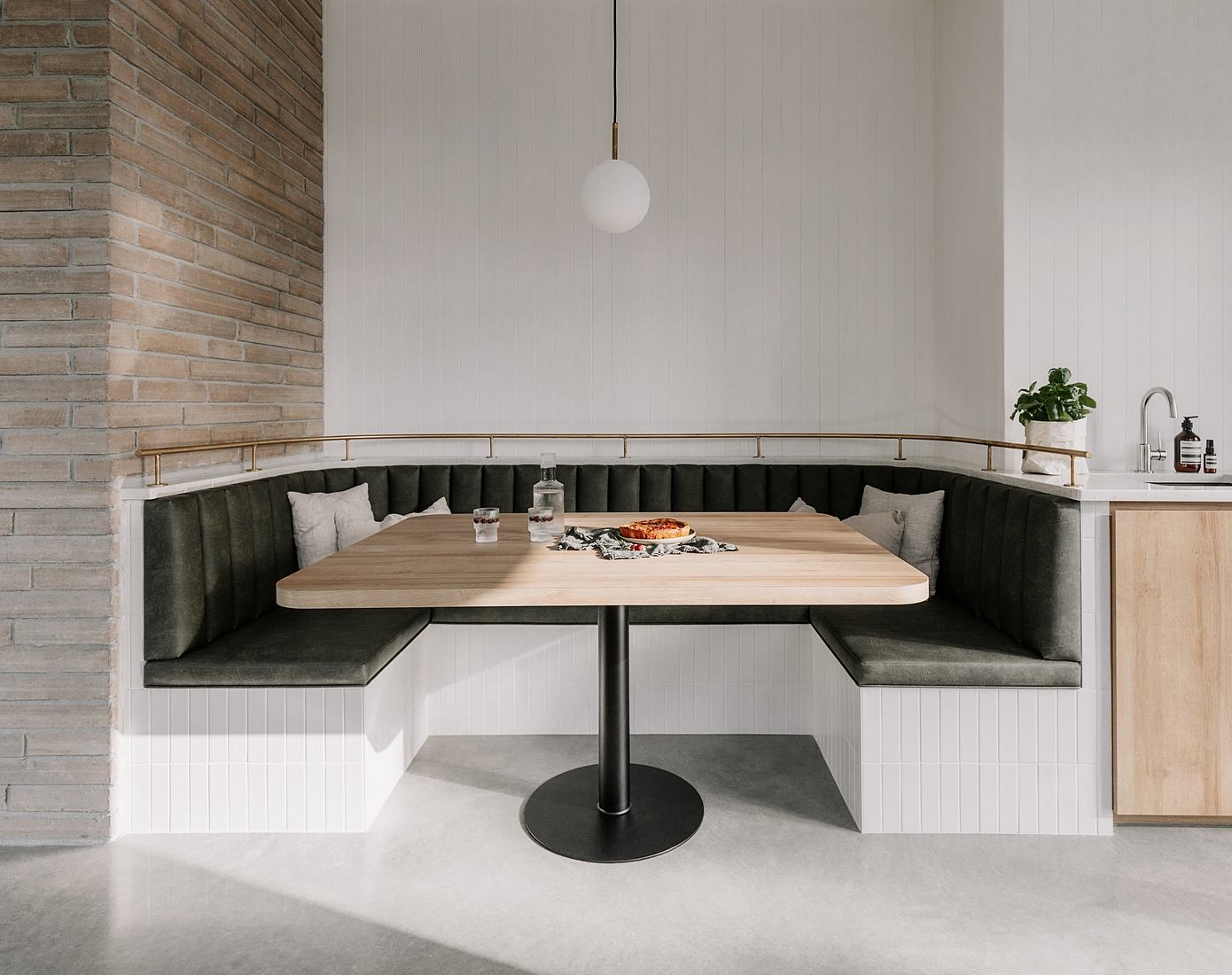 Restaurant Bench