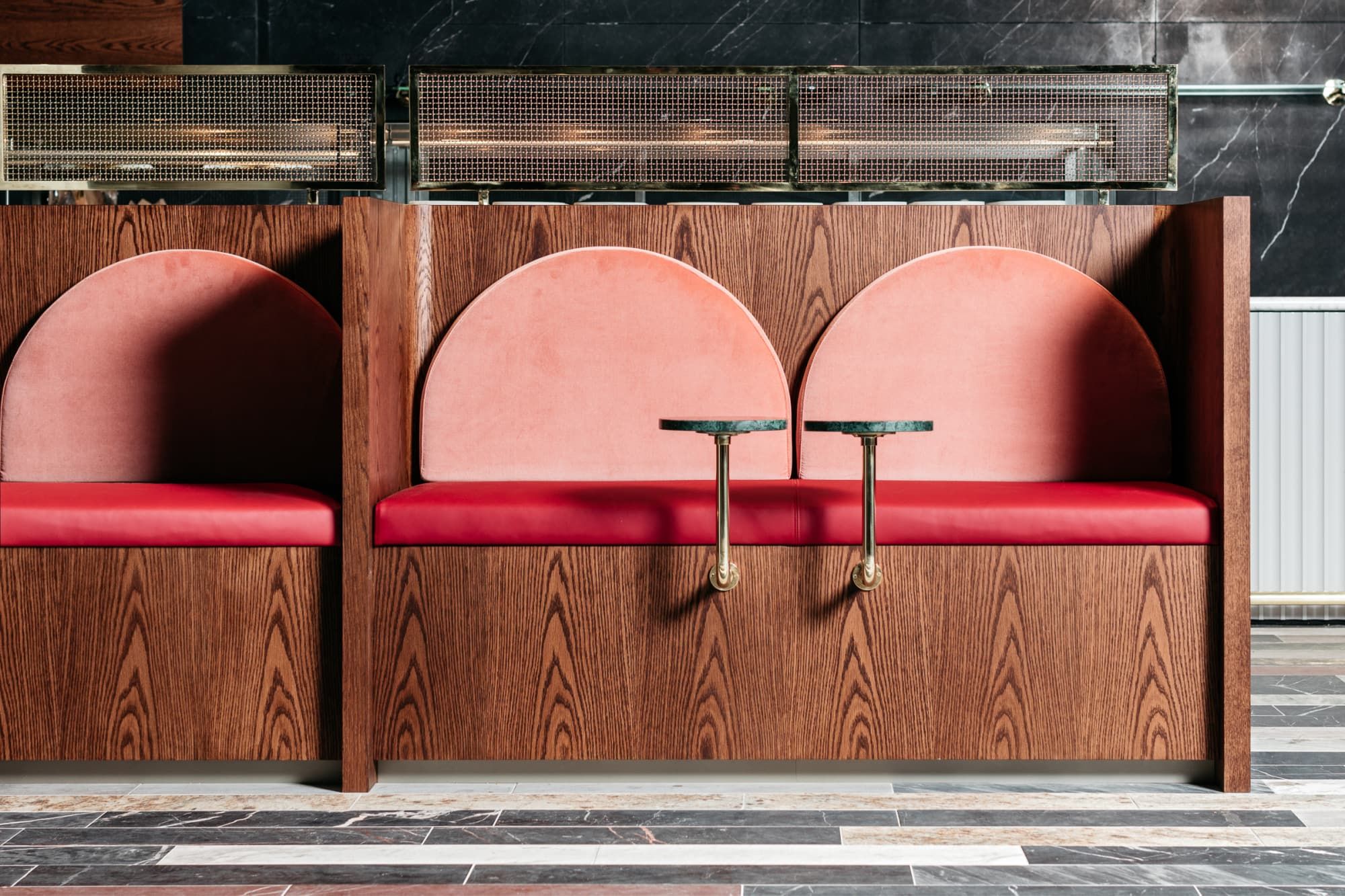 Restaurant Bench