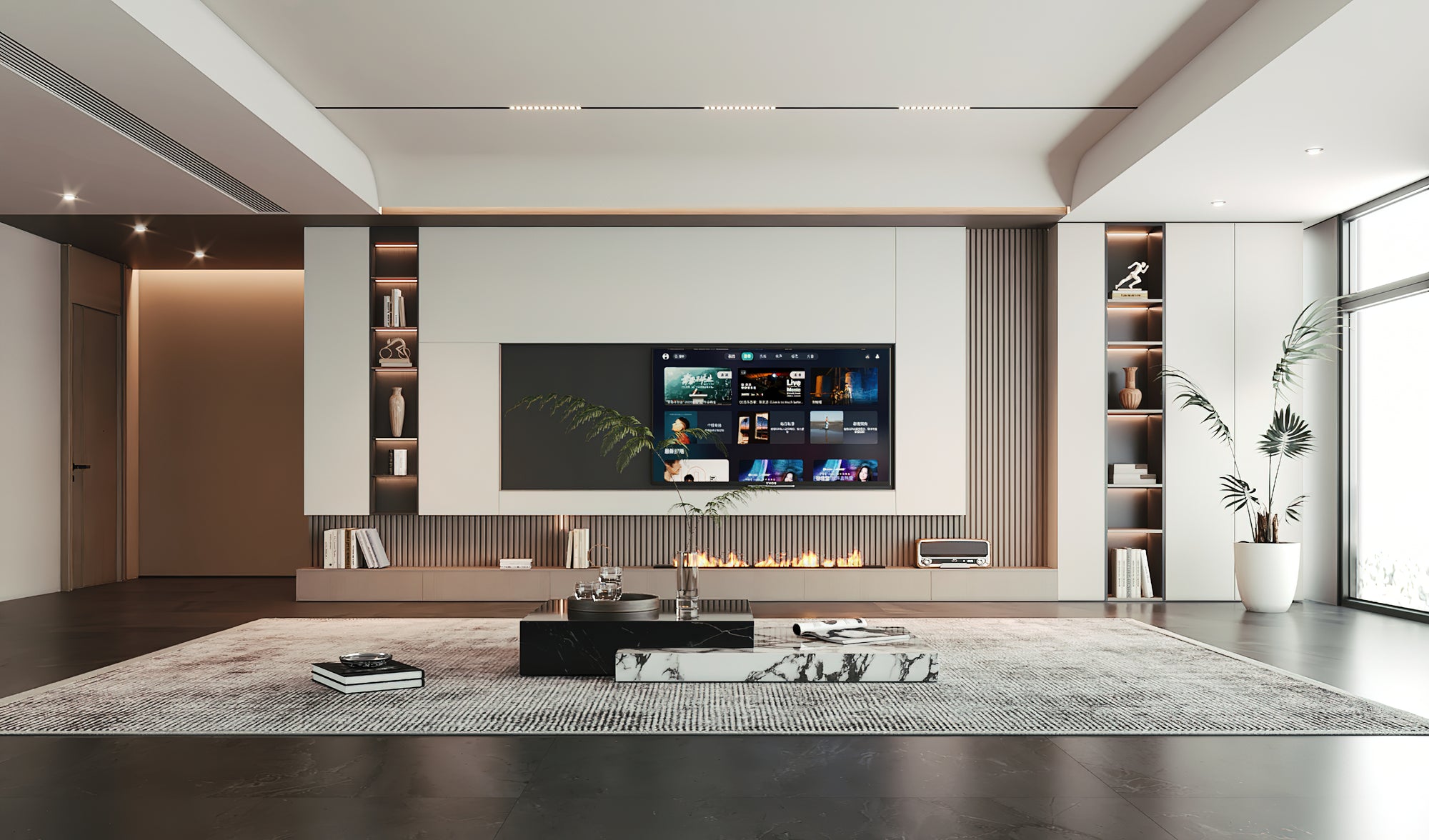 TV Background Wall Customization-6
