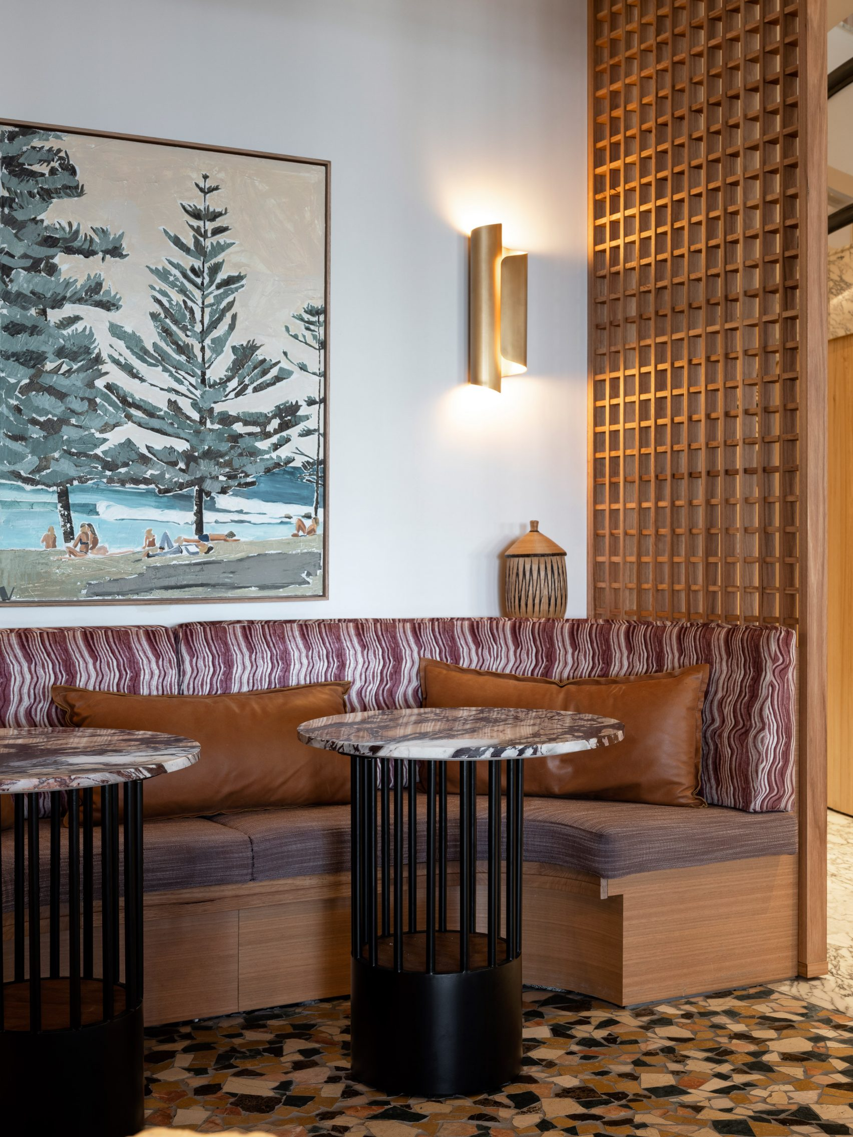 Restaurant Bench