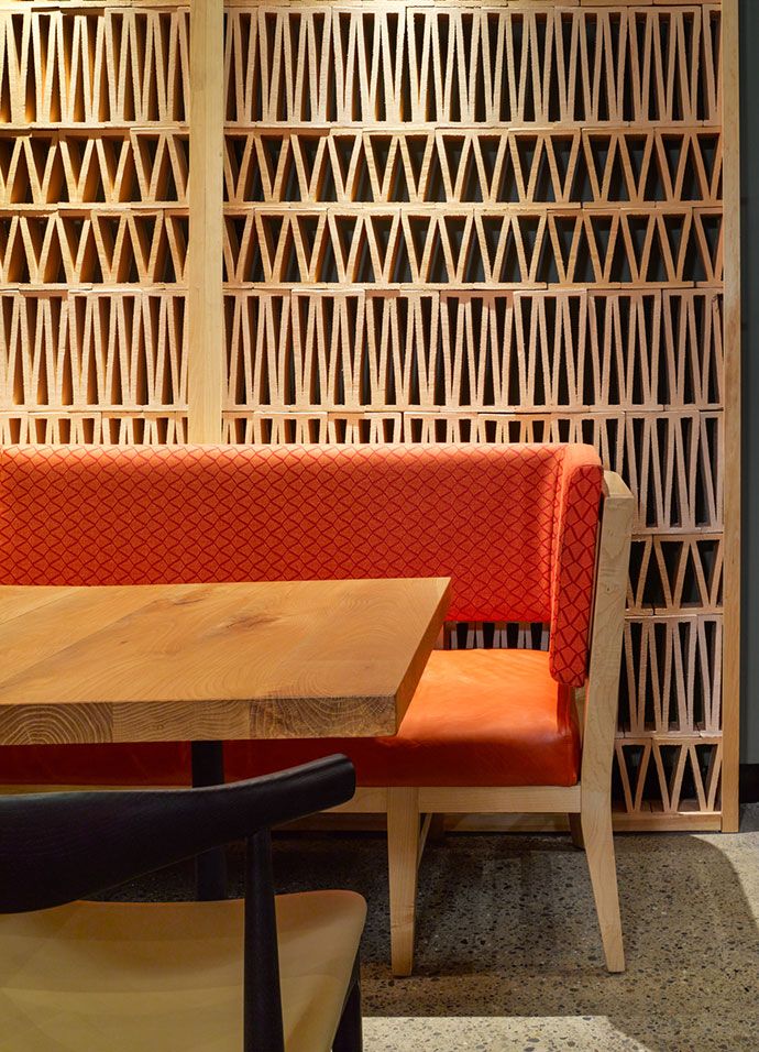 Restaurant Bench
