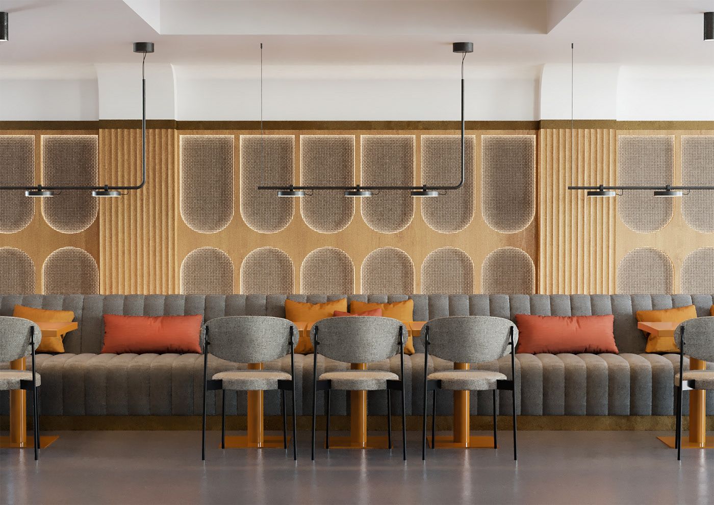 Restaurant Bench