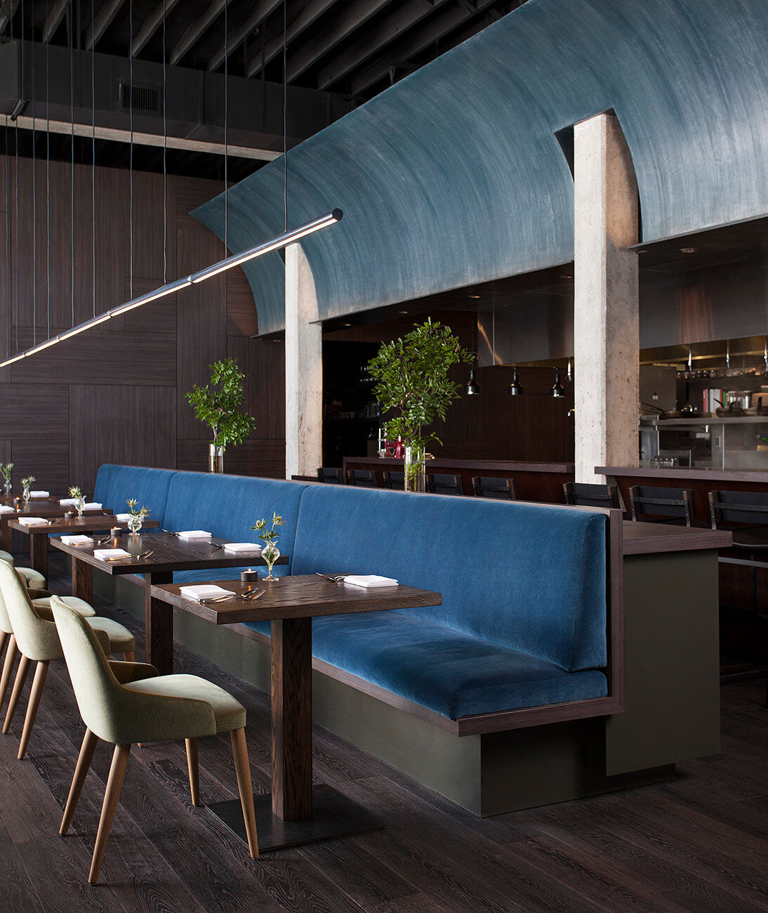 Restaurant Bench