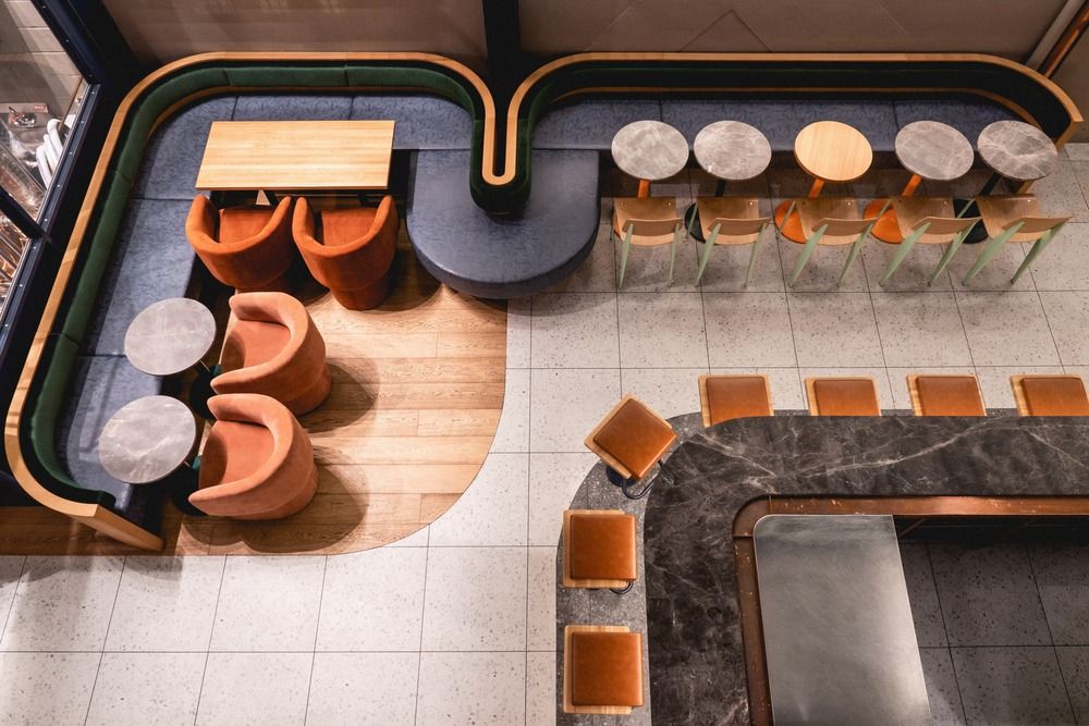 Restaurant Bench