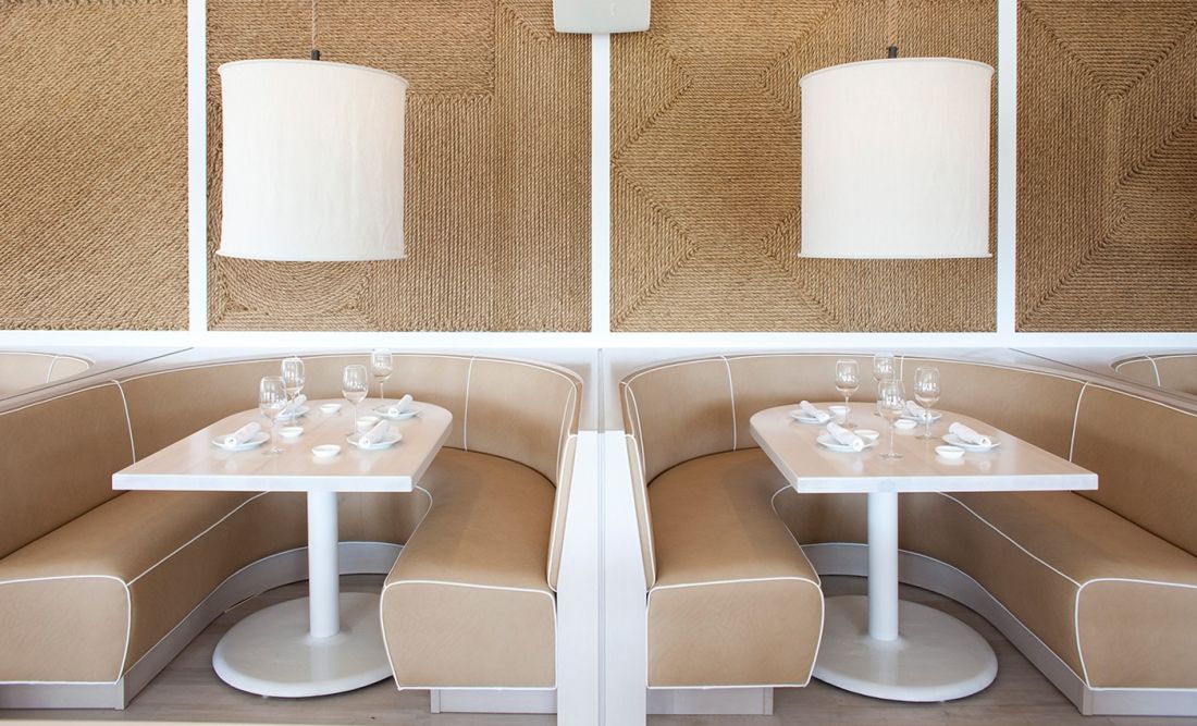 Restaurant Bench
