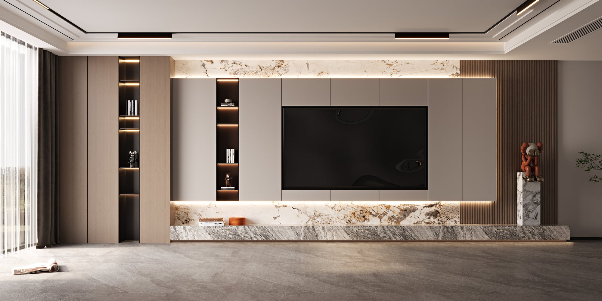 TV Background Wall Customization-15