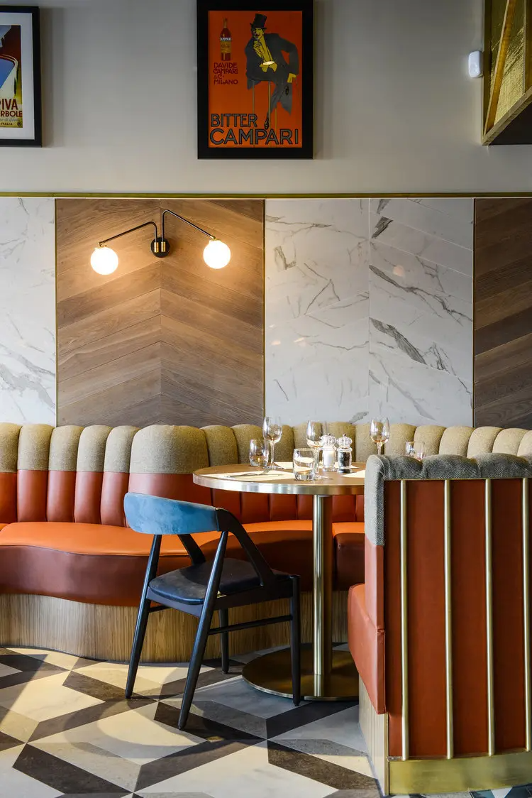 Restaurant Bench