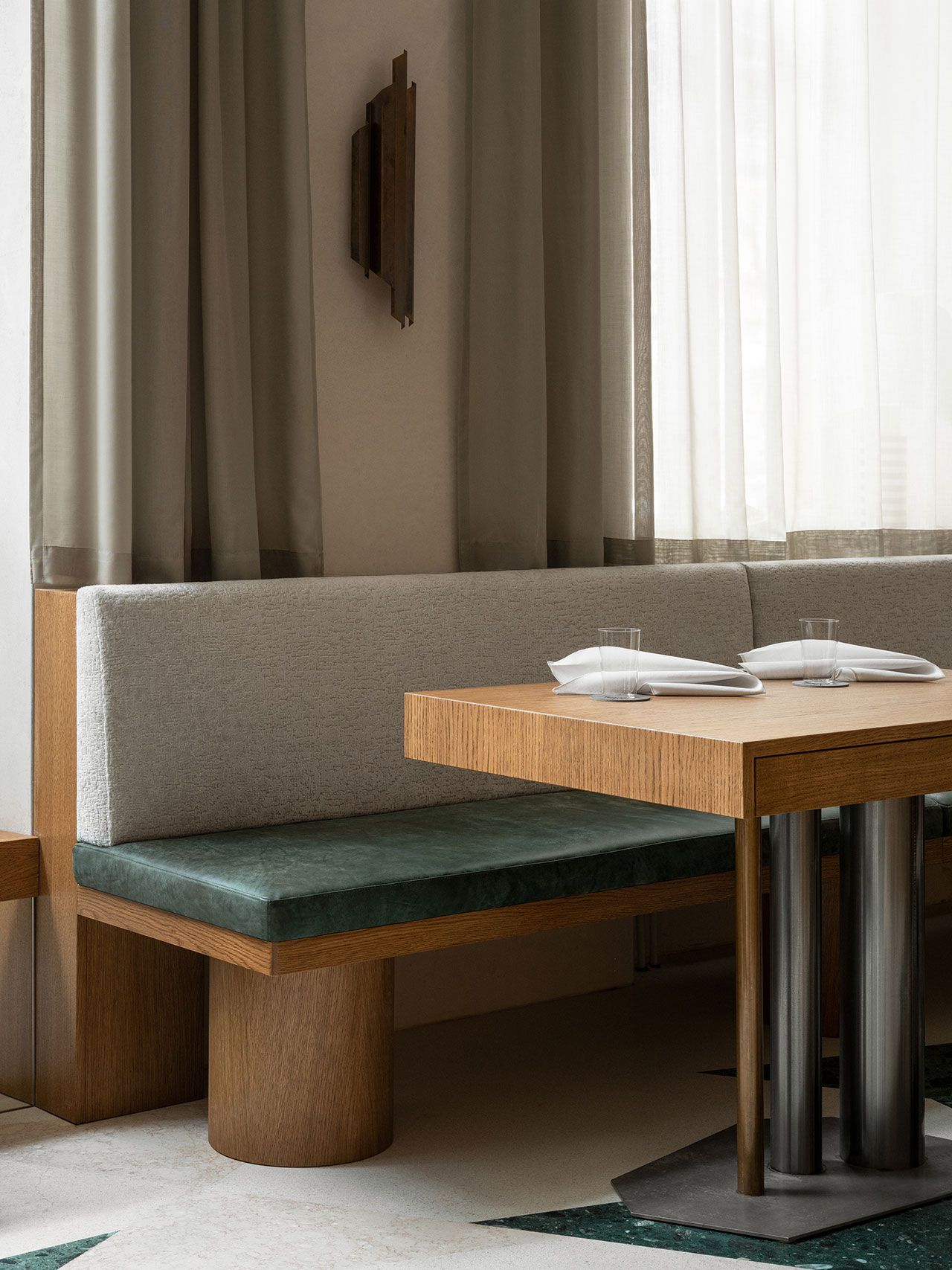 Restaurant Bench