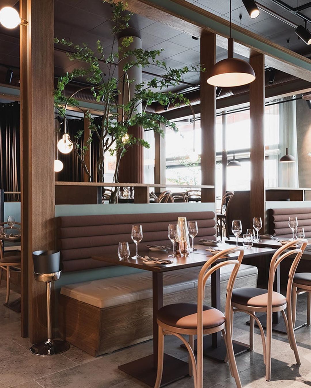 Restaurant Bench