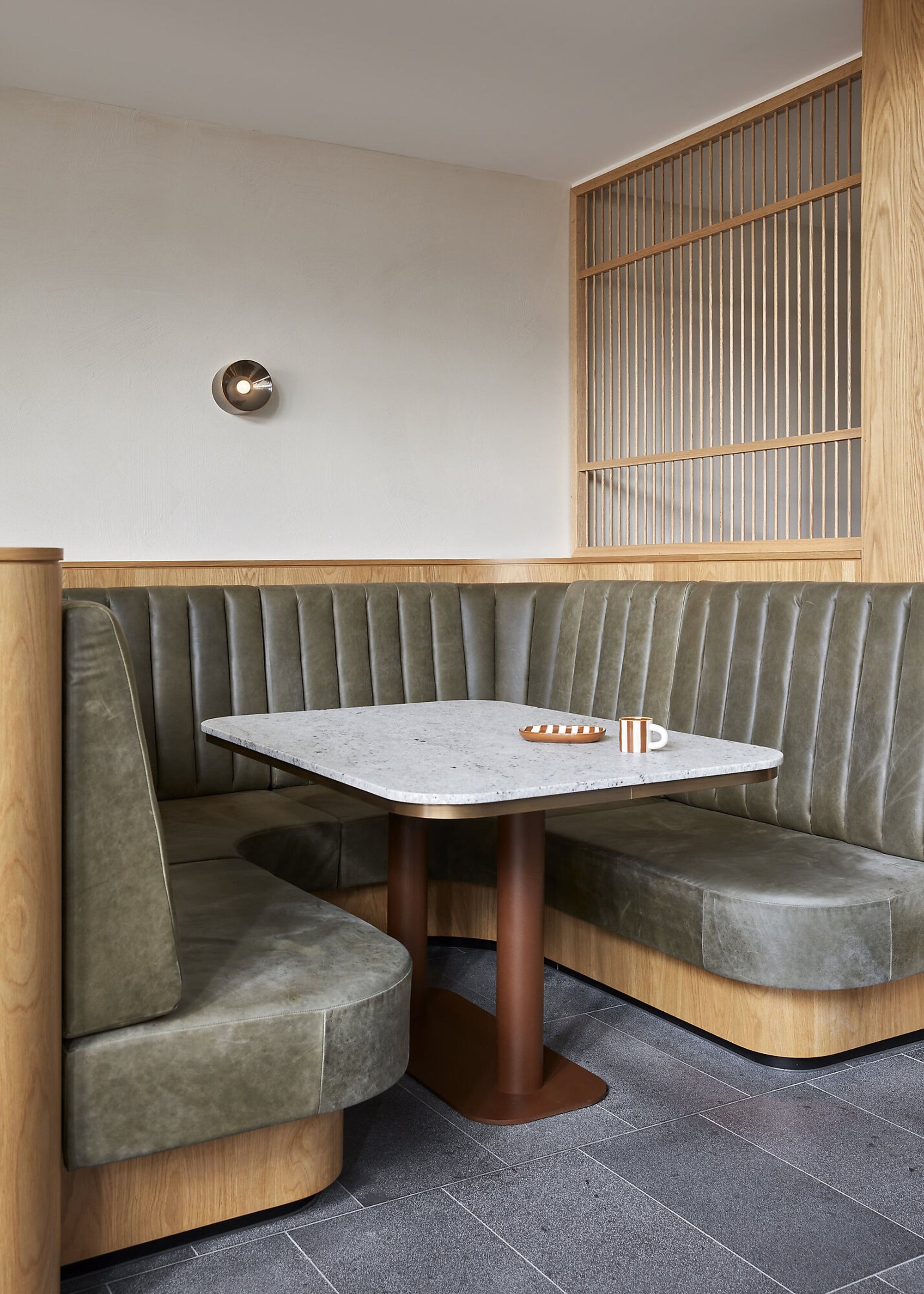 Restaurant Bench