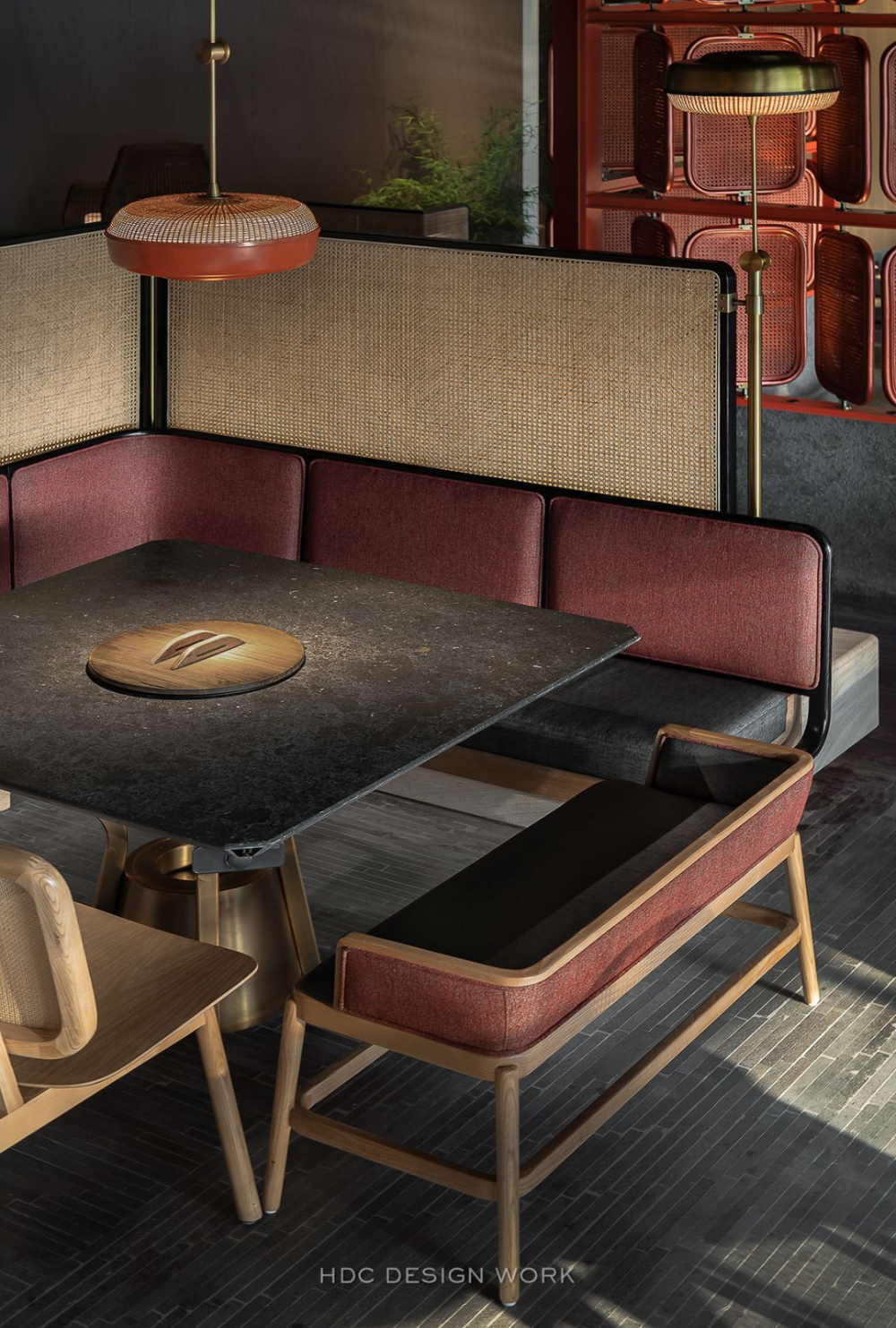 Restaurant Bench
