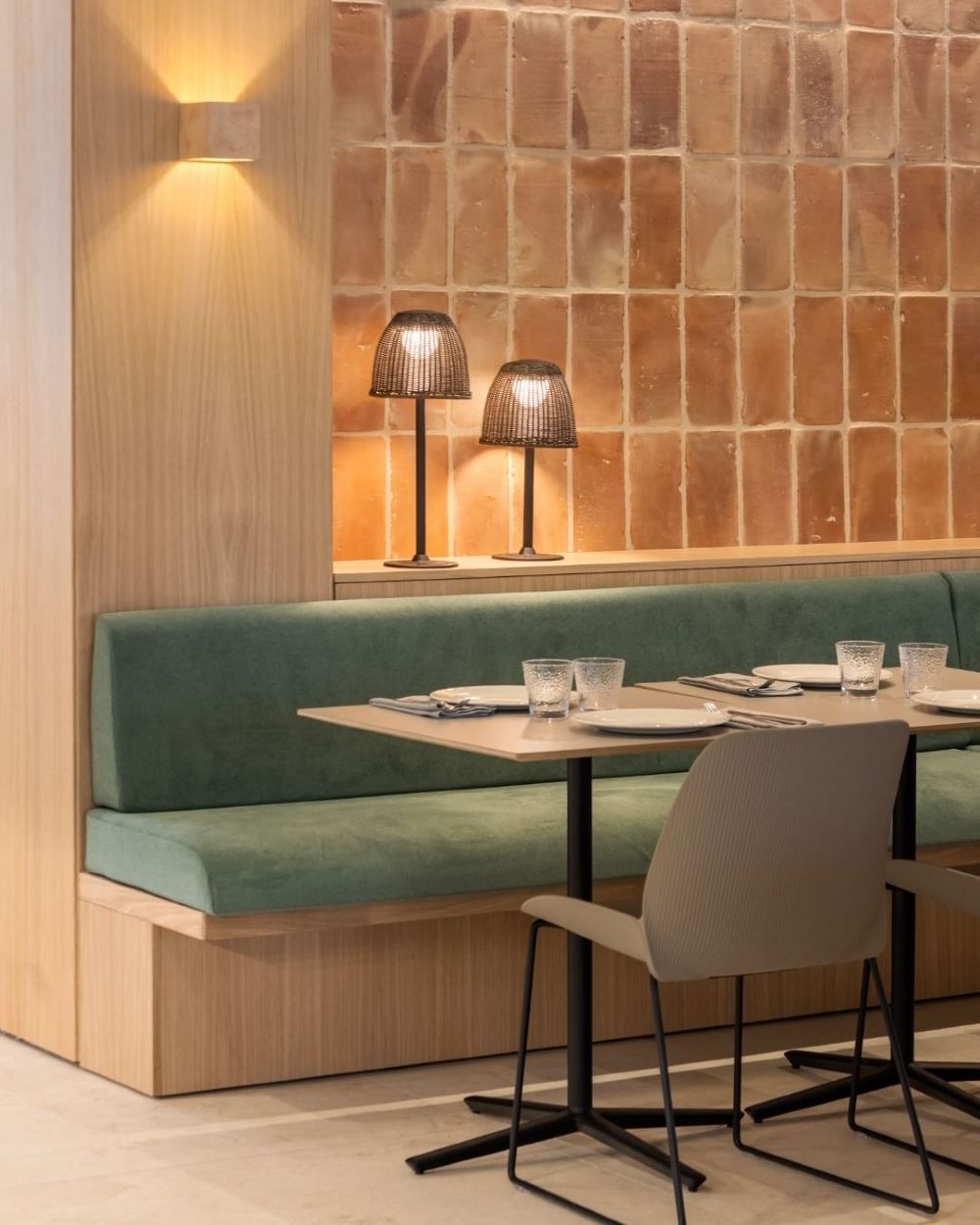 Restaurant Bench
