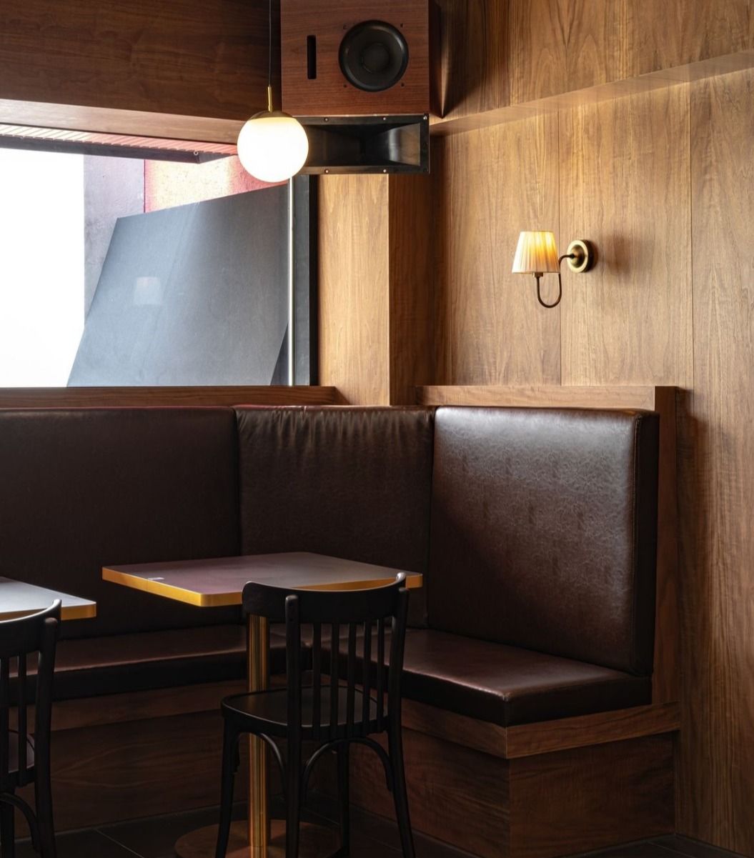 Restaurant Bench