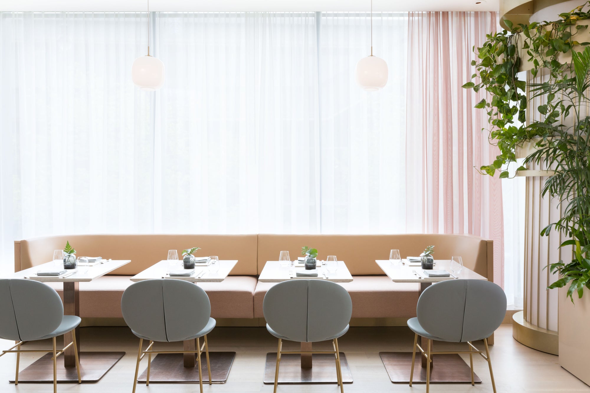 Restaurant Bench