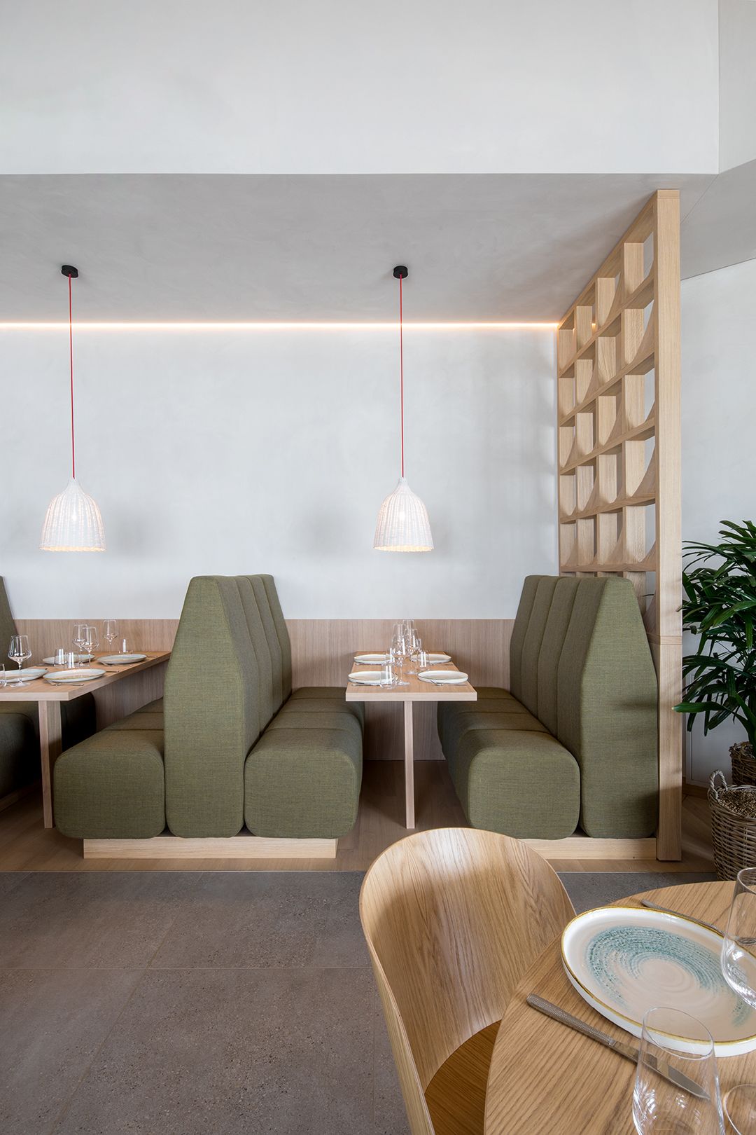 Restaurant Bench