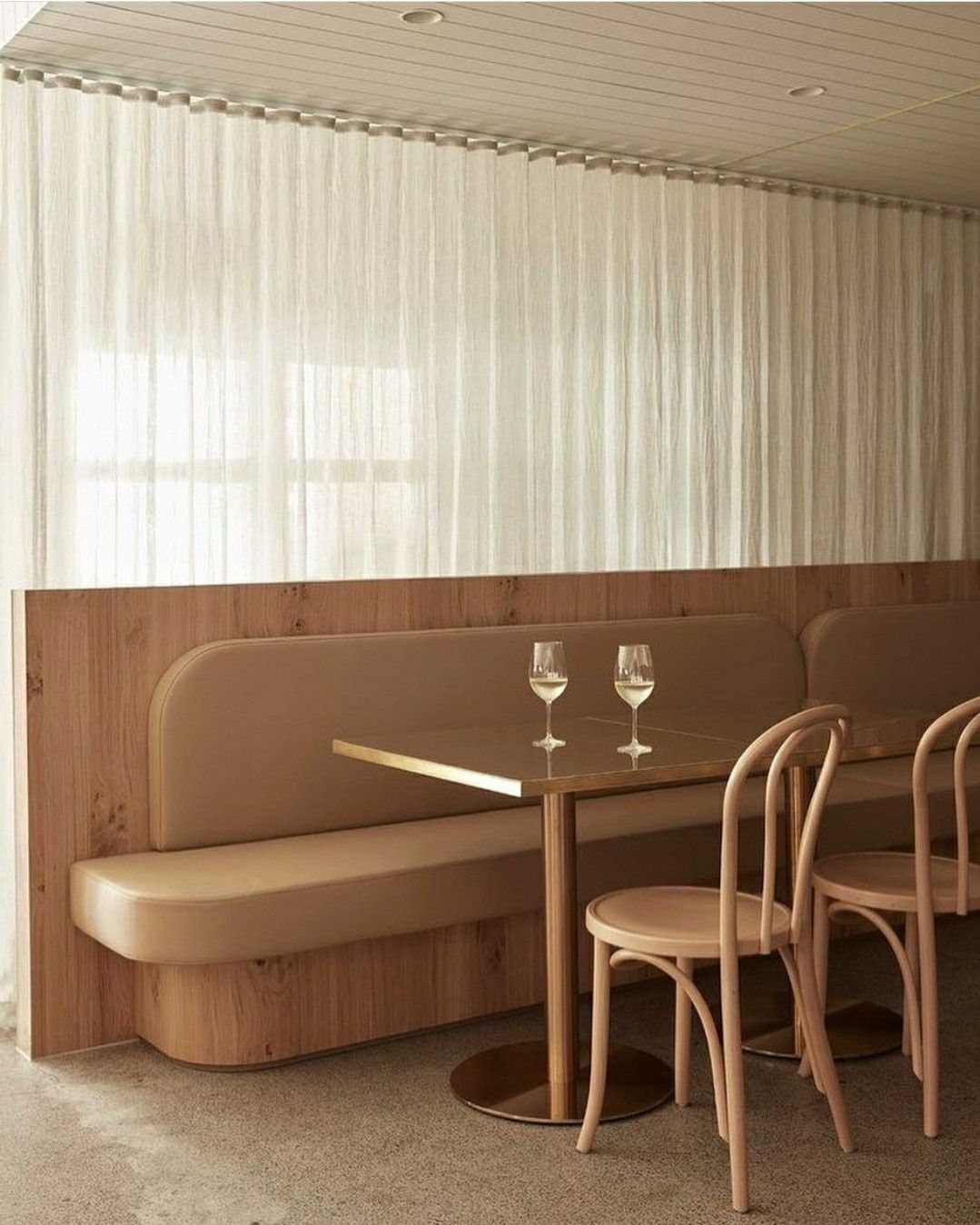 Restaurant Bench