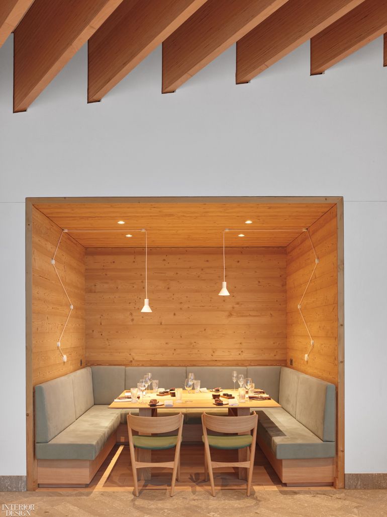Restaurant Bench