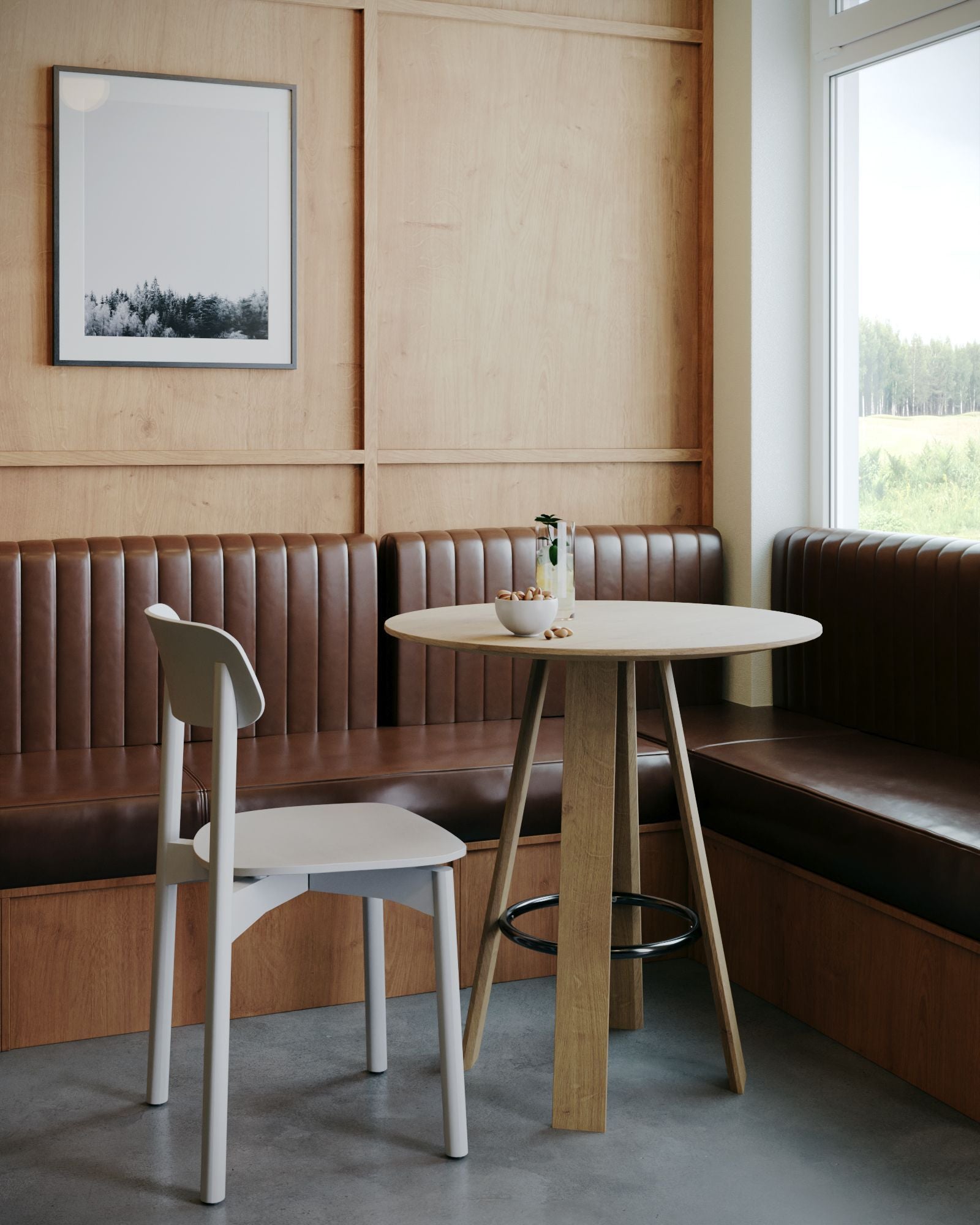 Restaurant Bench