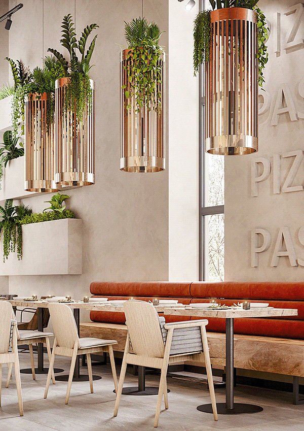 Restaurant Bench