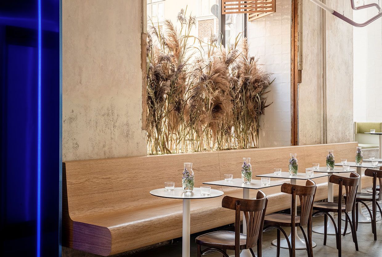 Restaurant Bench