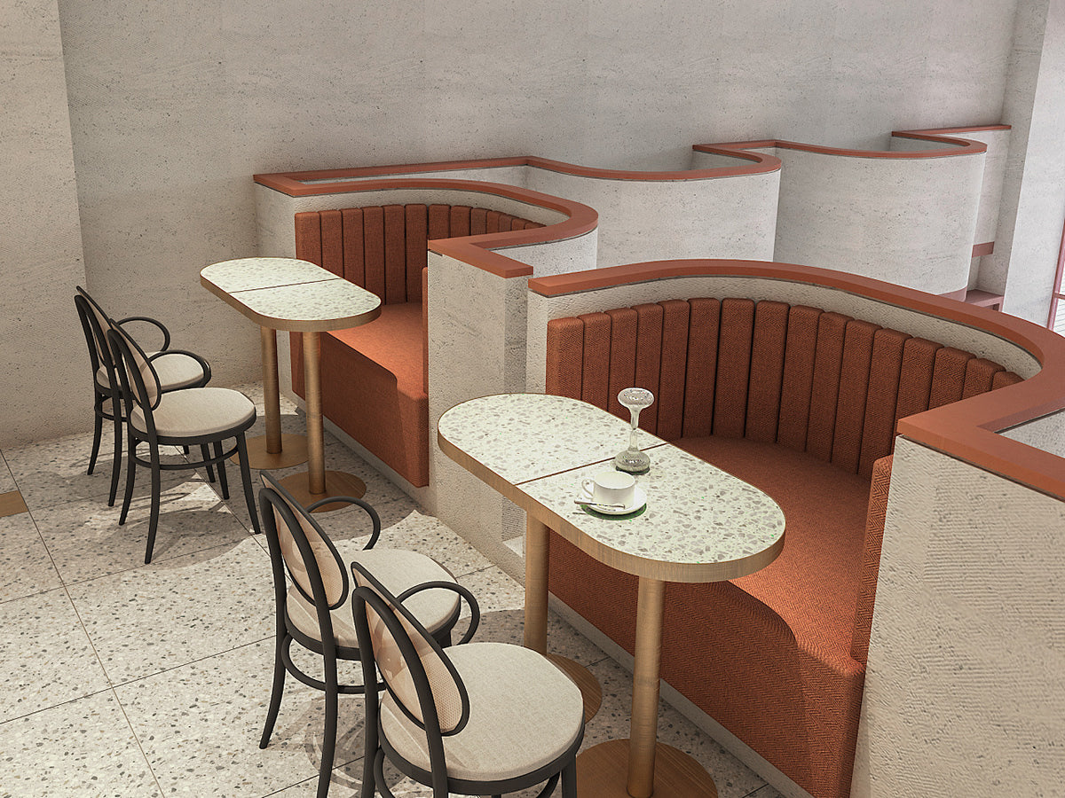 Restaurant Bench