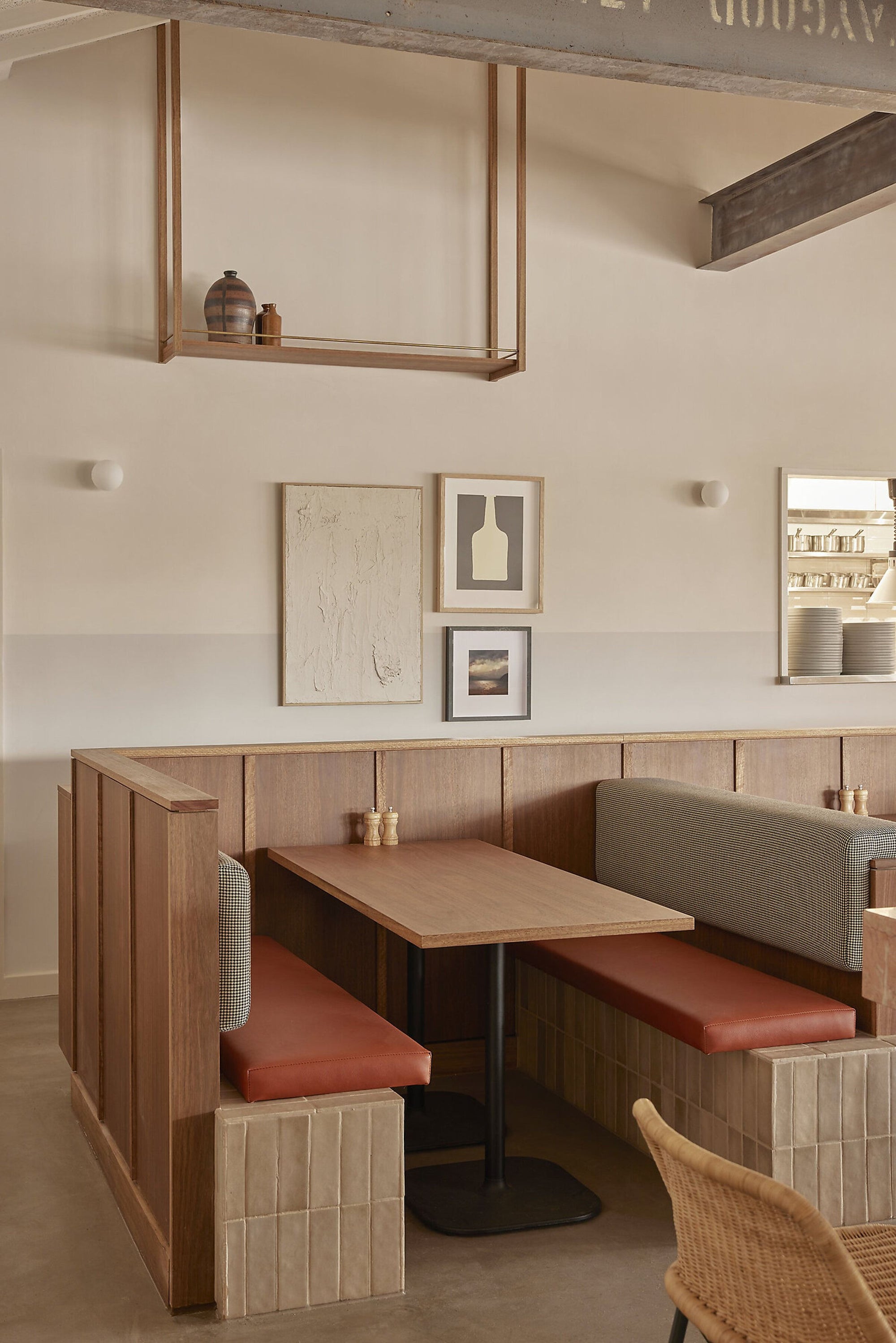 Restaurant Bench