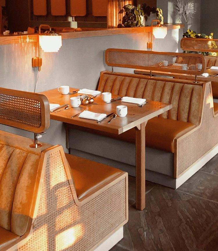Restaurant Bench
