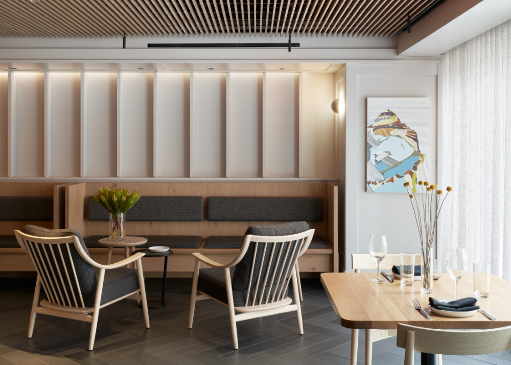 Restaurant Bench