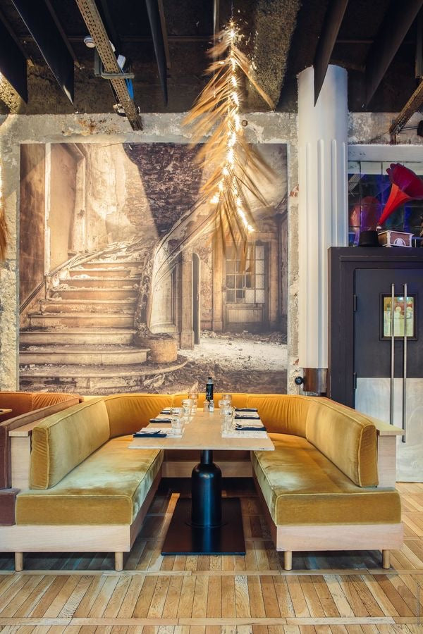 Restaurant Bench