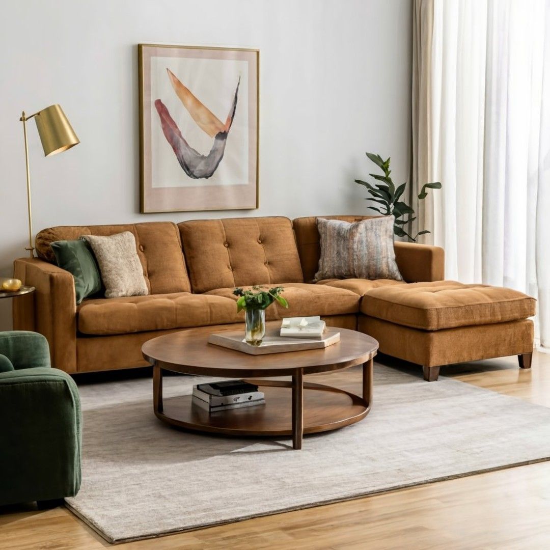 Maple Home Corner Sofa Set Custom Sizes sectional Couch