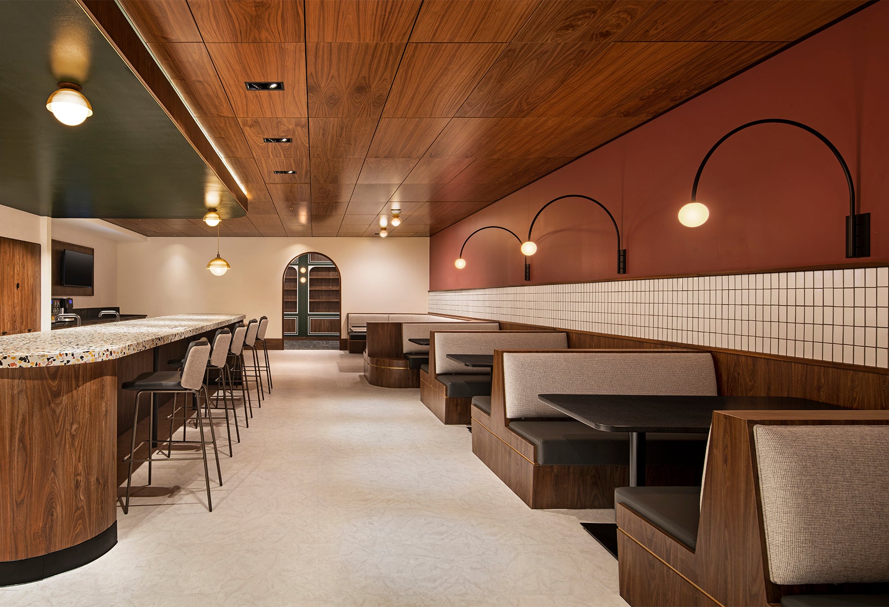 Restaurant Bench