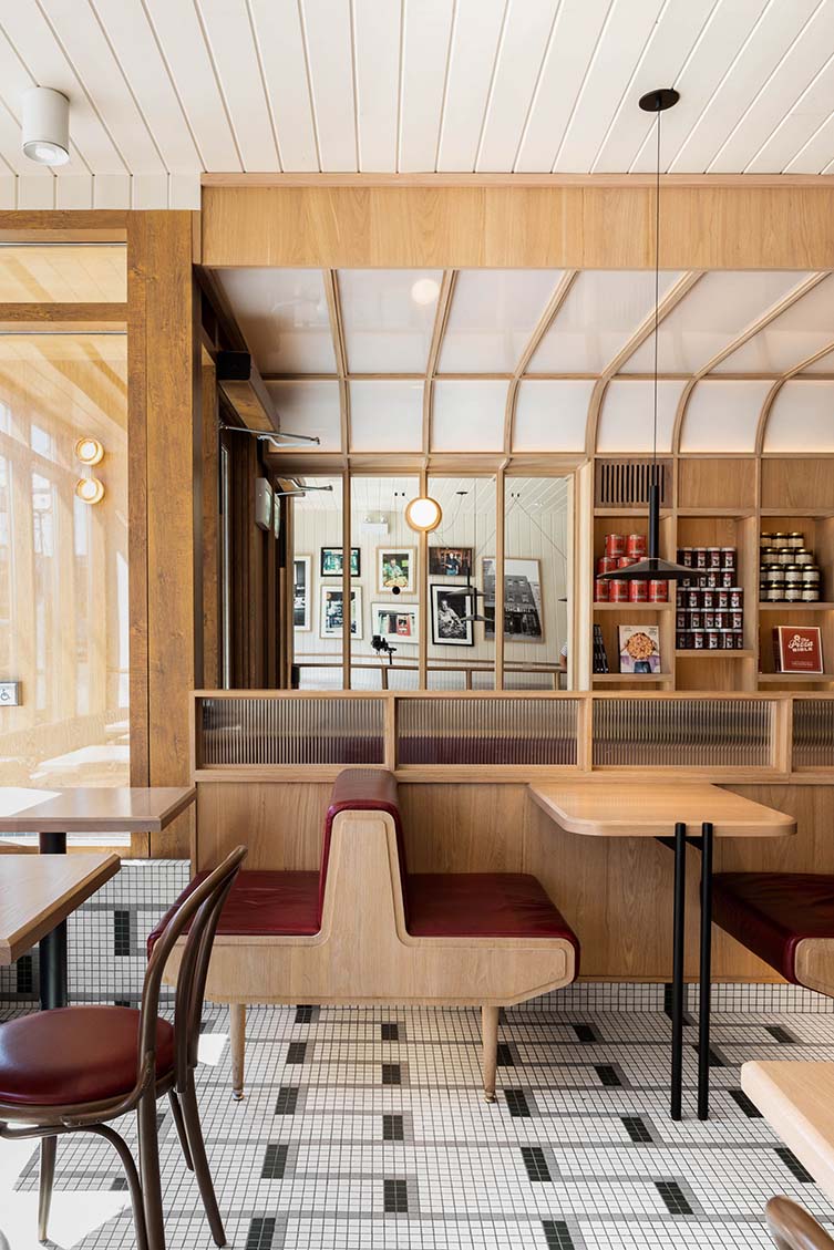 Restaurant Bench