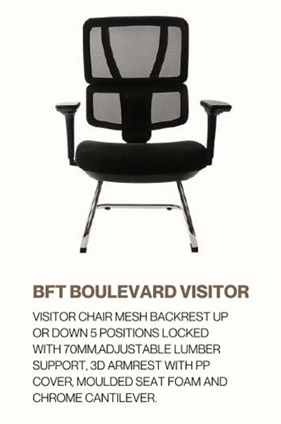 Office Chair-BFT BOULEVARD BK VC