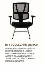 Office Chair-BFT BOULEVARD BK VC