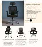 Office Chair-BFT BOULEVARD BK HB