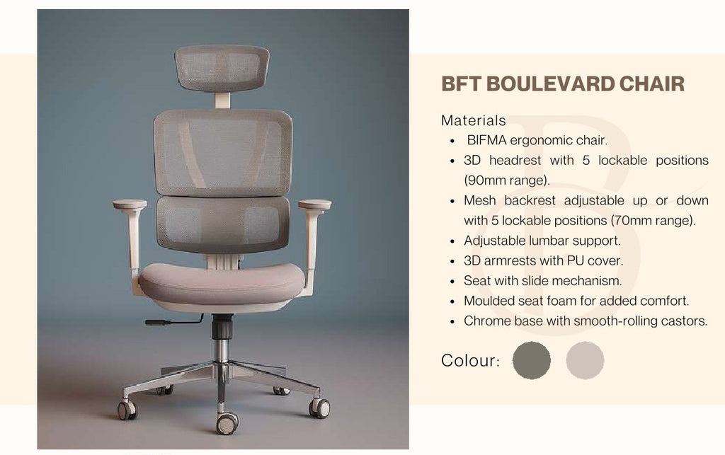 Office Chair-BFT BOULEVARD WB HB