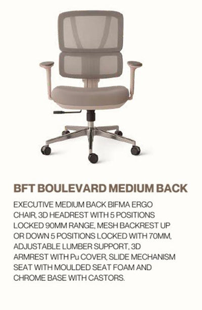 Office Chair-BFT BOULEVARD WB MB