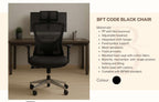 Office Chair-BFT CODE BLACK HB