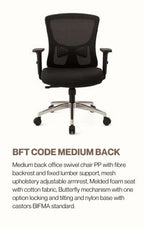Office Chair-BFT CODE BLACK MB
